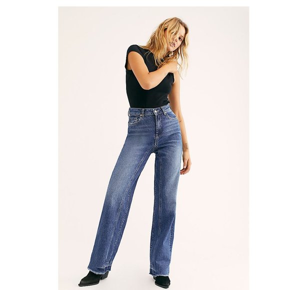 Relaxed Straight Slouch Jeans 